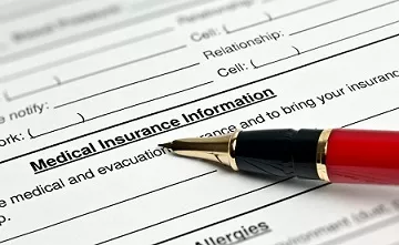 Patient Insurance form