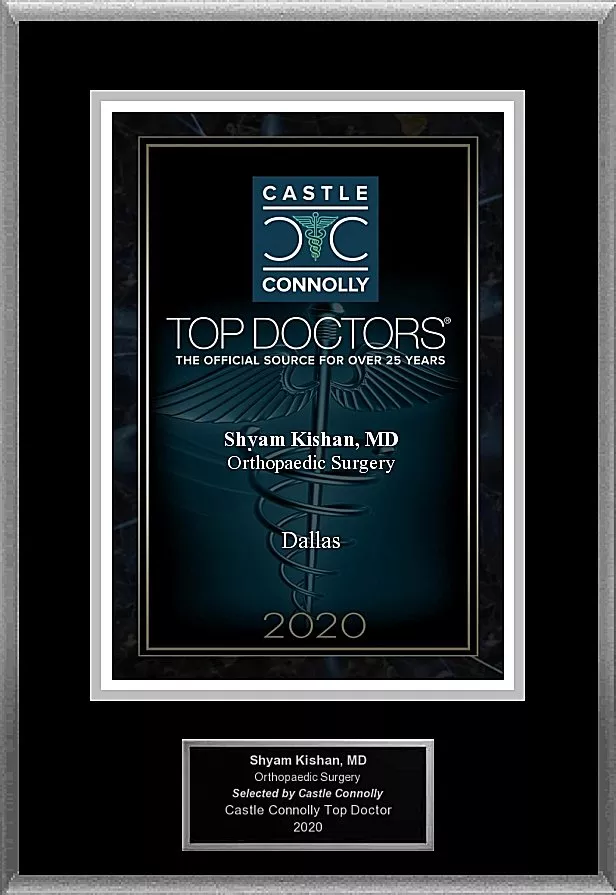 Dr. Shyam Kishan, Castle Connolly Top Doctor in 2020